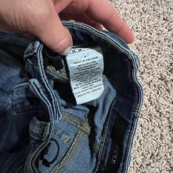 Little Girls size 4 7 for all mankind distressed jeans bundle - Picture 3 of 4